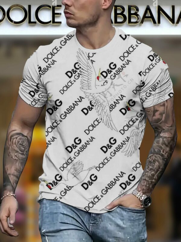 New 2025 – D Luxury Brand Premium T-Shirt Outfit For Men – Max012445