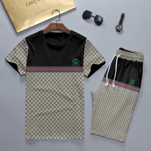 2025 – Set G Tracksuit T-shirt & Shorts –   – TU24051054