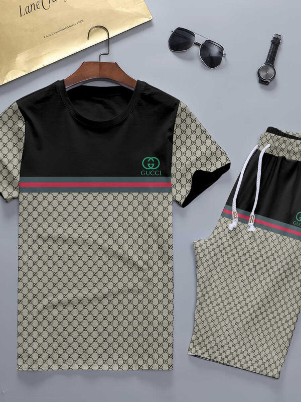 2025 – Set G Tracksuit T-shirt & Shorts –   – TU24051054