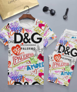 2025 – Set G Tracksuit T-shirt & Shorts –   – TU24052910