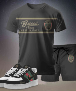 New 2025 – Set G Tracksuit  Air Force 1 & T-shirt & Shorts – chic260405