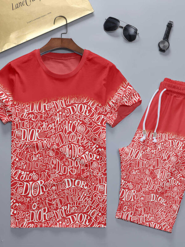 2025 – Set D  Tracksuit T-shirt & Shorts – TU24051319