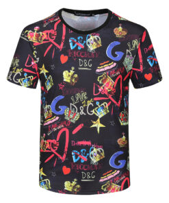 New 2024 – D Luxury Brand Premium T-Shirt Outfit For Men Max5135