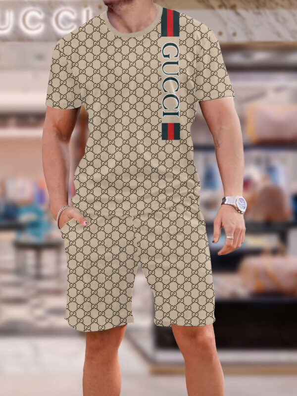 2025 – Set G Tracksuit T-shirt & Shorts –   – Max011962