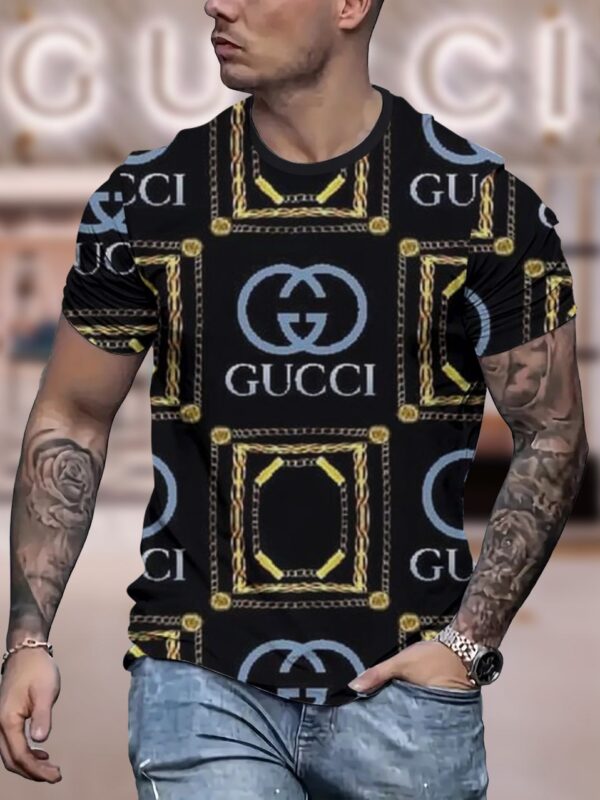 New 2025-  G  Luxury  Brand Premium T-Shirt Outfit For Men Women – Max011567