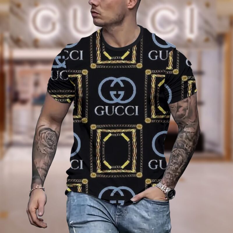 New 2025-  G  Luxury  Brand Premium T-Shirt Outfit For Men Women – Max011567
