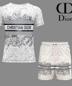 2024 – Set D  Tracksuit T-shirt & Shorts – Max4637
