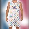 New 2025 – L Luxury Brand Premium Tanktop & Shorts Outfit For Men -Max012561