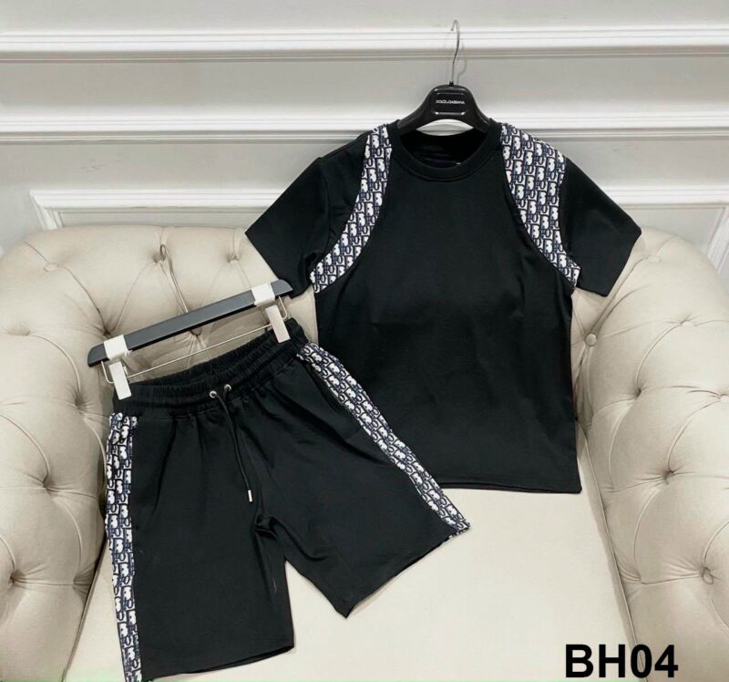 2024 – Set D  Tracksuit T-shirt & Shorts – Max08375