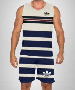 New 2025 -G Luxury Brand Premium Tanktop & Shorts Outfit For Men -Max012631