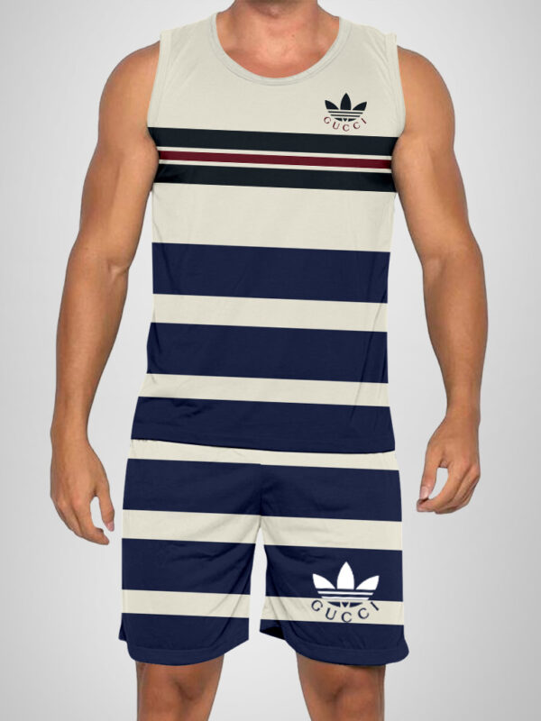 New 2025 -G Luxury Brand Premium Tanktop & Shorts Outfit For Men -Max012631