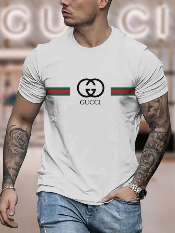 New 2025-  G  Luxury  Brand Premium T-Shirt Outfit For Men Women – Max012246