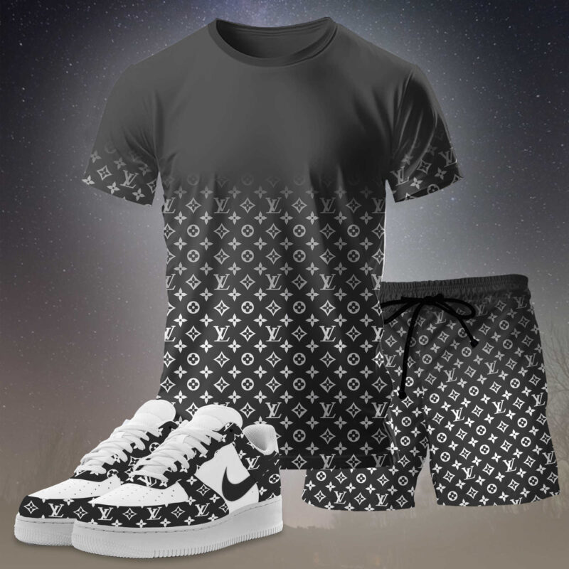 New 2025 – Set L Tracksuit  Air Force 1 & T-shirt & Shorts – win19433