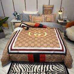 G  Premium Fashion Limited Luxury Brand Bedding Set Home Decor – Min00402