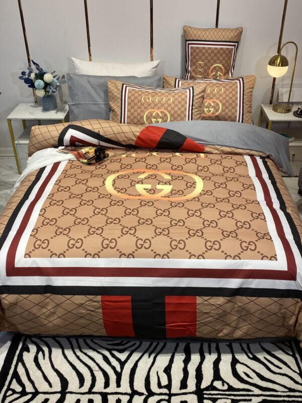 G  Premium Fashion Limited Luxury Brand Bedding Set Home Decor – Min00402