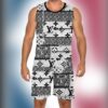 New 2025 – L Luxury Brand Premium Tanktop & Shorts Outfit For Men -Max012555