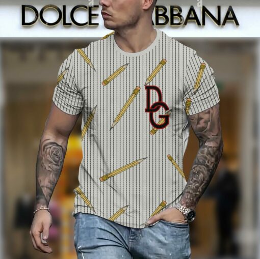New 2025 – D Luxury Brand Premium T-Shirt Outfit For Men – Max012452
