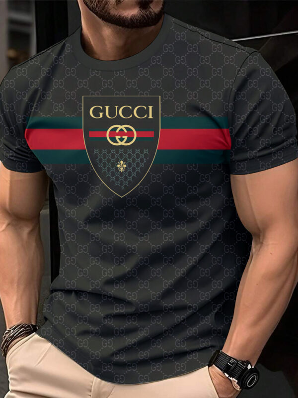 New 2025-  G  Luxury  Brand Premium T-Shirt Outfit For Men Women -CHIC5140102