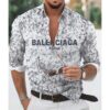 Men’s Long Sleeves Button Down Shirts -TDA002070