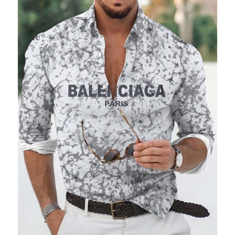 Men’s Long Sleeves Button Down Shirts -TDA002070