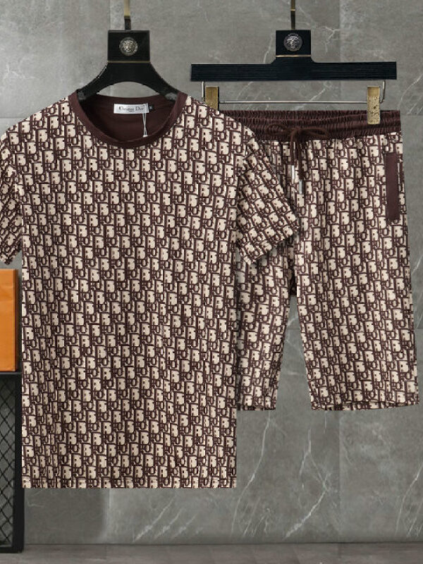 2025 – Set D  Tracksuit T-shirt & Shorts –  Max240523524