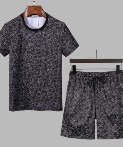 2024 – Set D  Tracksuit T-shirt & Shorts – Max4543