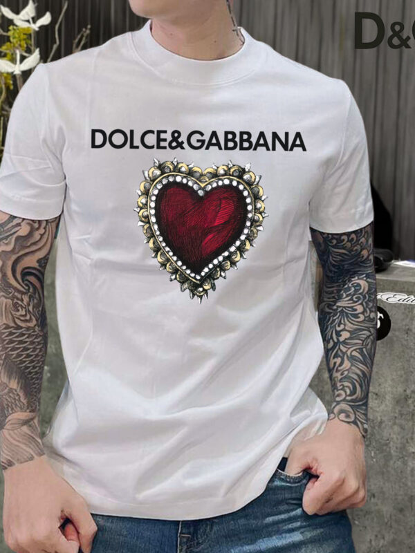 New 2025 – D Luxury Brand Premium T-Shirt Outfit For Men -Max012542
