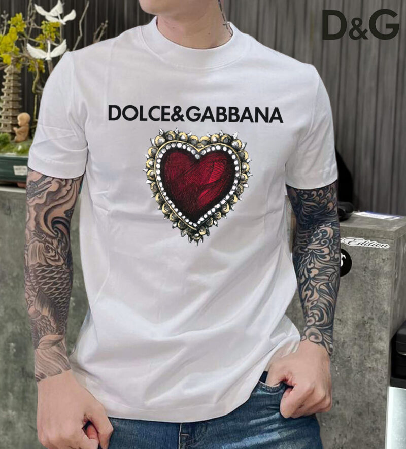 New 2025 – D Luxury Brand Premium T-Shirt Outfit For Men -Max012542