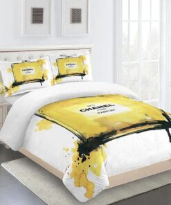 Chanel Premium Fashion Limited Luxury Brand Bedding Set Home Decor -Min00424
