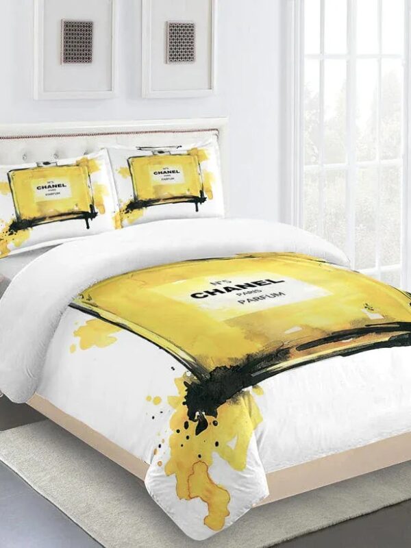 Chanel Premium Fashion Limited Luxury Brand Bedding Set Home Decor -Min00424