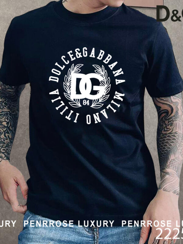 New 2025 – D Luxury Brand Premium T-Shirt Outfit For Men -Max012544