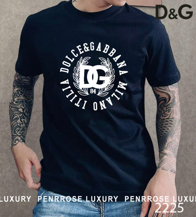 New 2025 – D Luxury Brand Premium T-Shirt Outfit For Men -Max012544