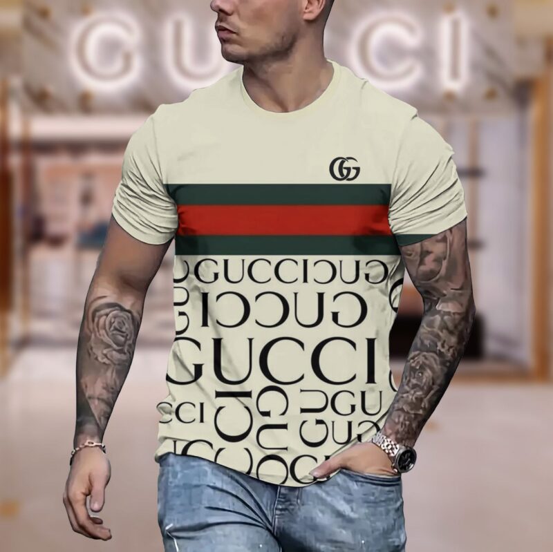 New 2025-  G  Luxury  Brand Premium T-Shirt Outfit For Men Women – Max011574