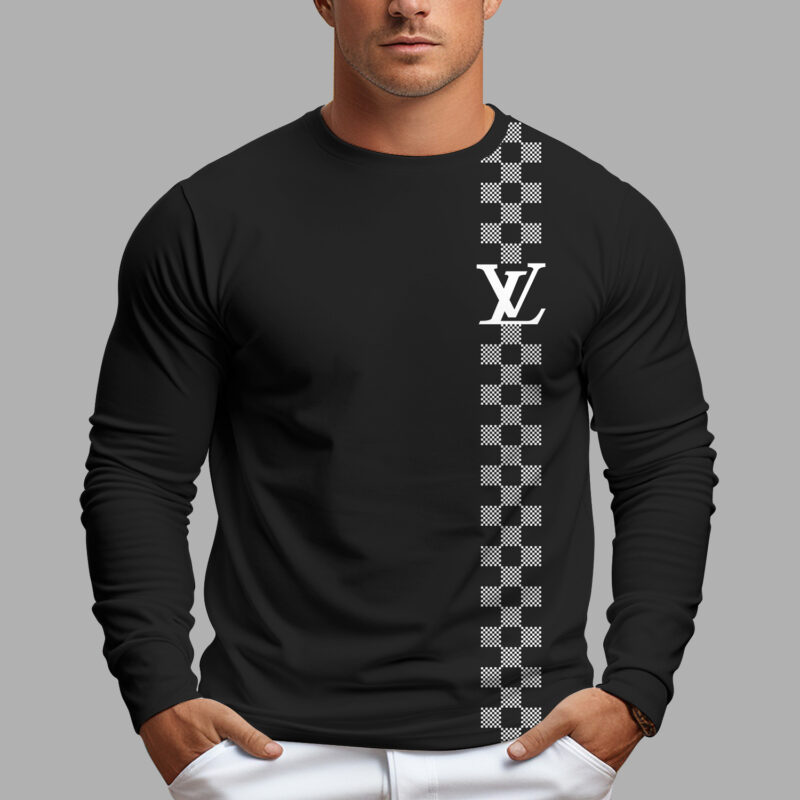 New 2025- Long Sleeves Shirt  for men women luxury brand clothing clothes outfit -PU24112112