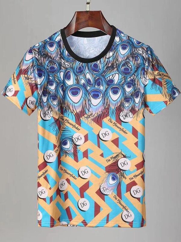 New 2024 – D Luxury Brand Premium T-Shirt Outfit For Men Max4997