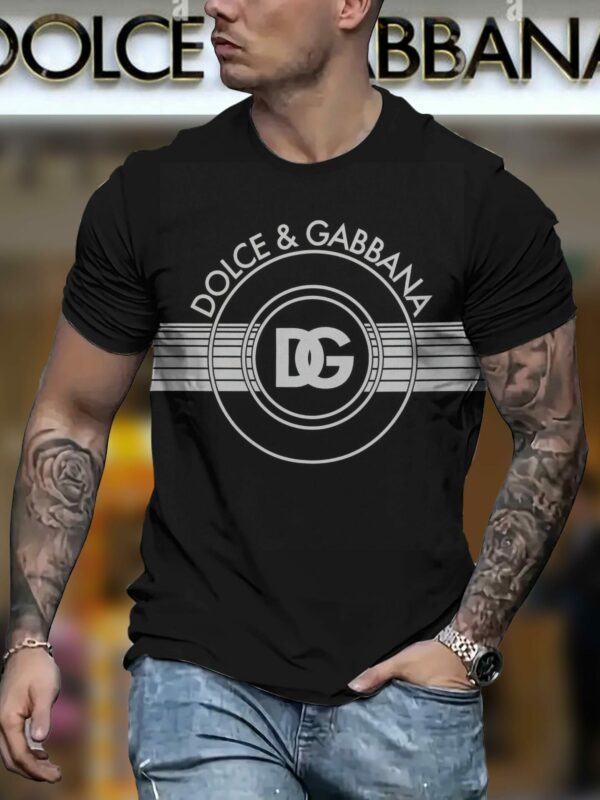 New 2025 – D Luxury Brand Premium T-Shirt Outfit For Men – Max012412