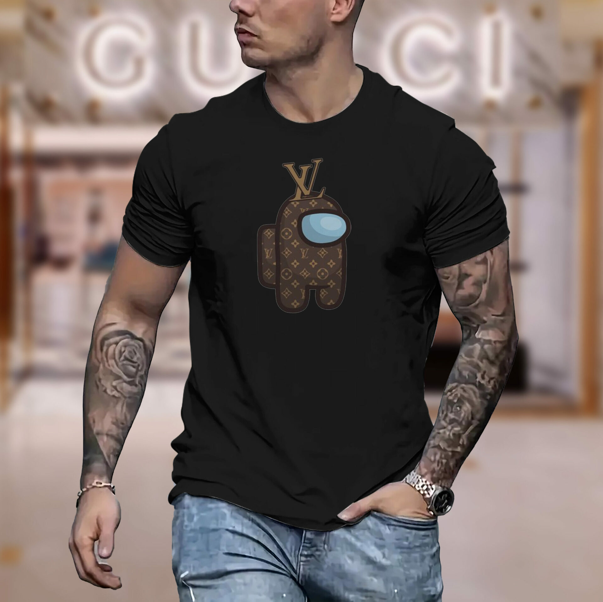 2025 – L  Luxury Brand Premium T-Shirt Outfit For Men -Max011588