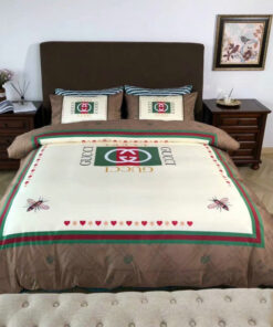 G  Premium Fashion Limited Luxury Brand Bedding Set Home Decor – Min00386