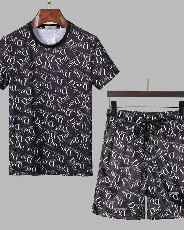 2024 – Set D  Tracksuit T-shirt & Shorts – Max4546