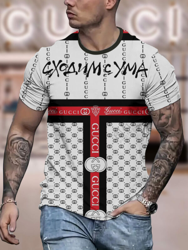 New 2025-  G  Luxury  Brand Premium T-Shirt Outfit For Men Women – Max011617