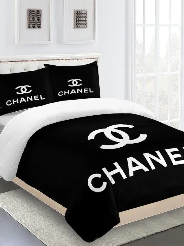 Chanel Premium Fashion Limited Luxury Brand Bedding Set Home Decor -Min00438