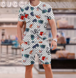 2025 – Set G Tracksuit T-shirt & Shorts –   – Max011964