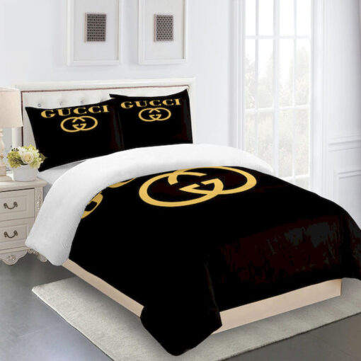 G  Premium Fashion Limited Luxury Brand Bedding Set Home Decor – Min00353