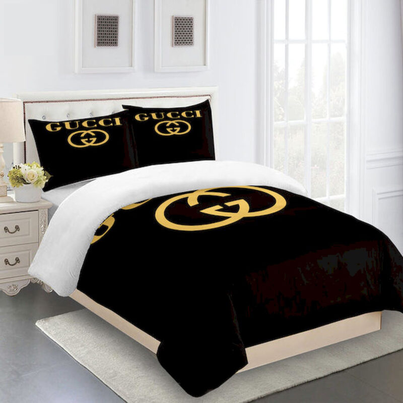 G  Premium Fashion Limited Luxury Brand Bedding Set Home Decor – Min00353