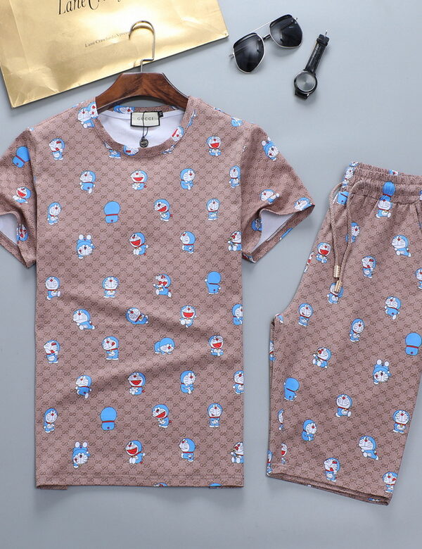 2024 – Set G Tracksuit T-shirt & Shorts –   – Max02795