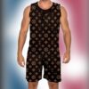 New 2025 – L Luxury Brand Premium Tanktop & Shorts Outfit For Men -Max012565
