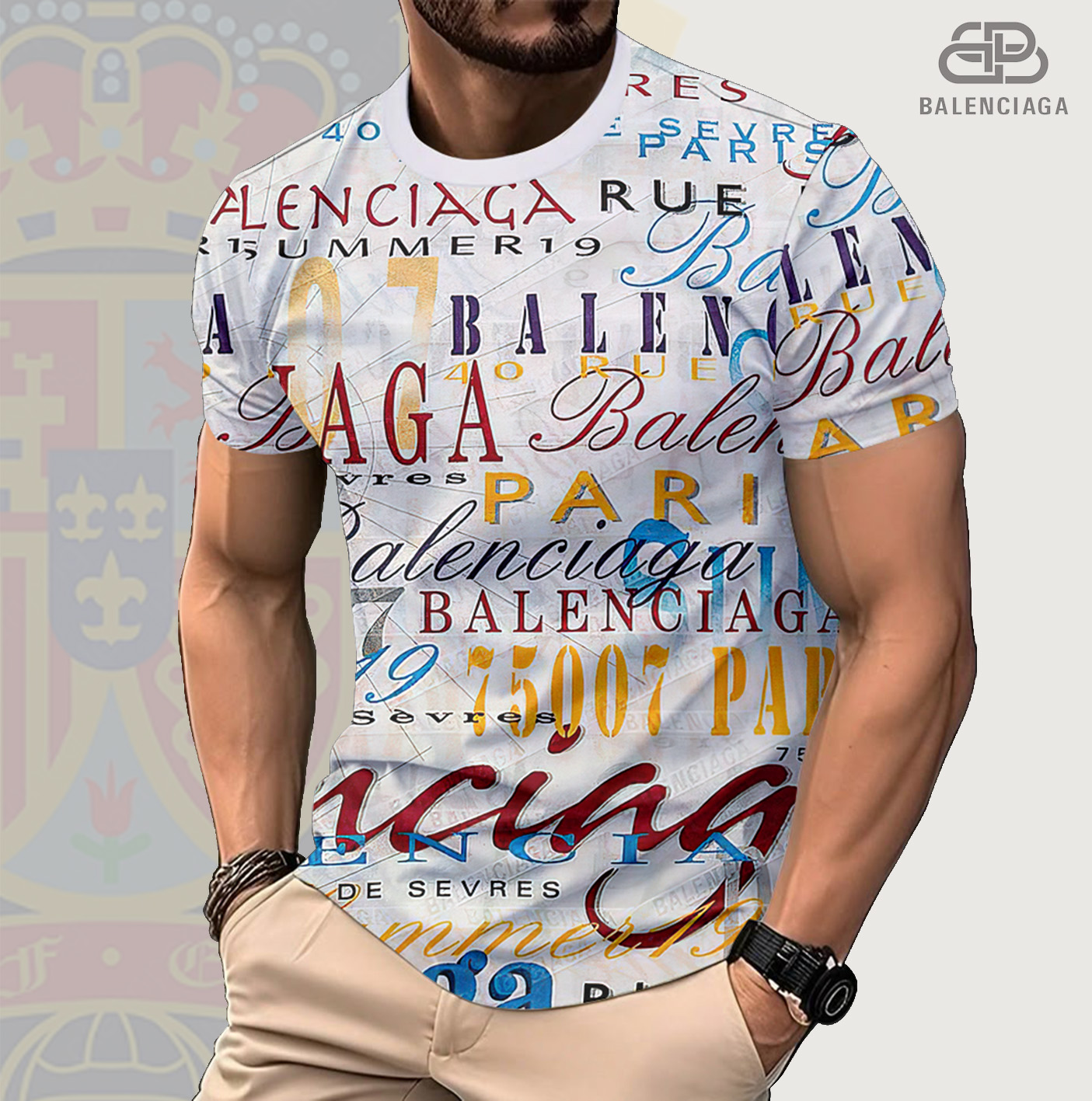 New 2025 – Luxury Brand Unisex T-shirt Special Gift Premium Outfit For Men Women -LL250410028