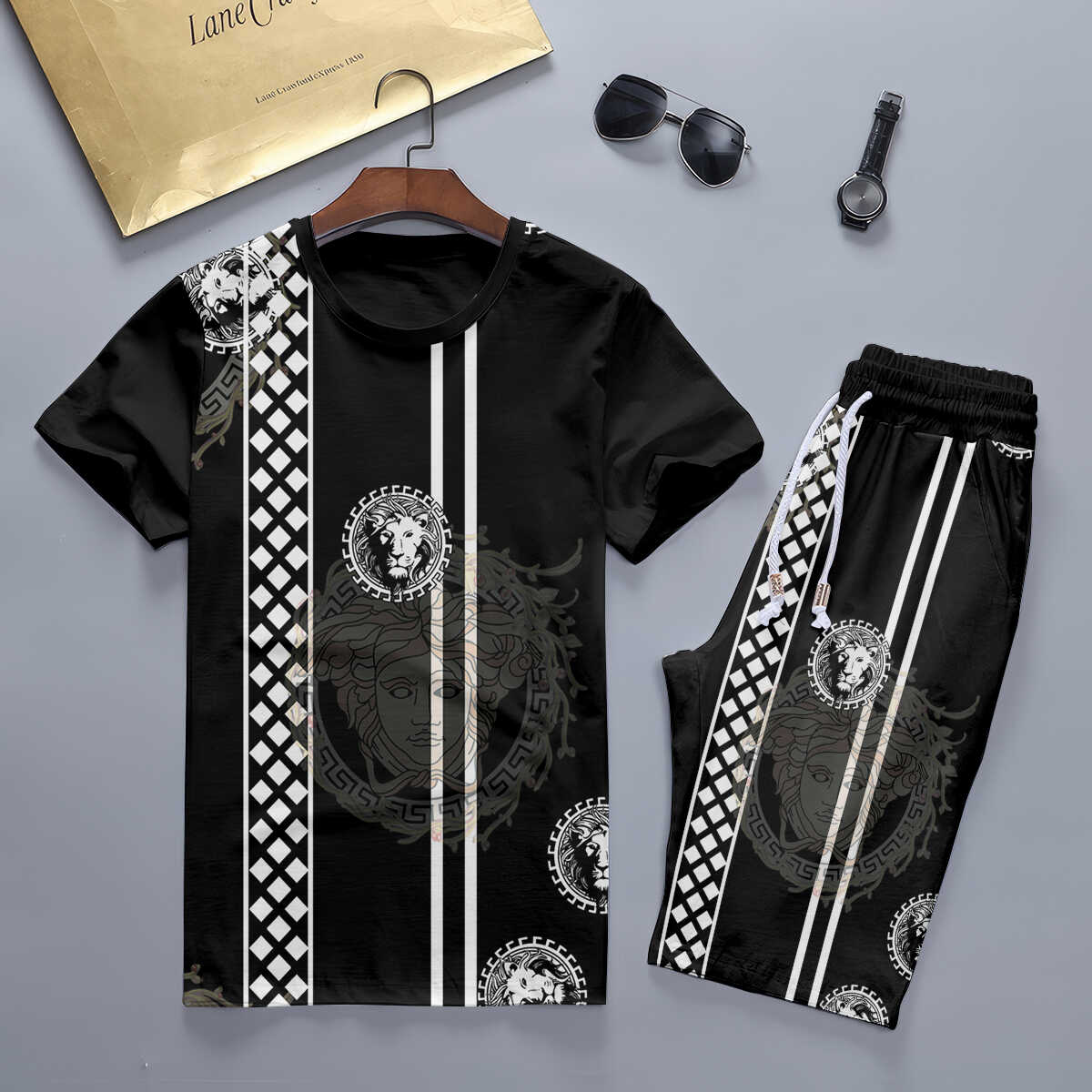 2025 – Set V  Tracksuit T-shirt & Shorts – TU24051116