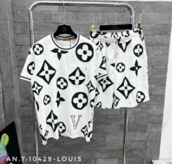 2024 – Set L  Tracksuit T-shirt & Shorts – Max08364