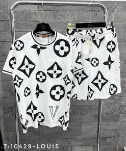 2024 – Set L  Tracksuit T-shirt & Shorts – Max08364